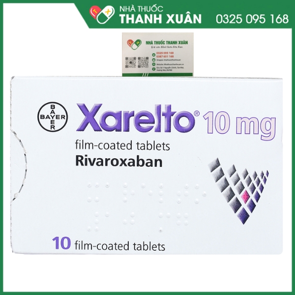 Xarelto phòng ngừa thuyên tắc huyết khối tĩnh mạch